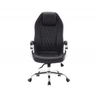 Кресло АКЛАС Альваро ANF Черный (PU Black)